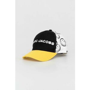 Marc Jacobs șapcă din bumbac pentru copii culoarea negru, modelator imagine