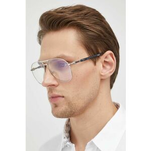 Gucci ochelari de soare barbati, culoarea argintiu imagine