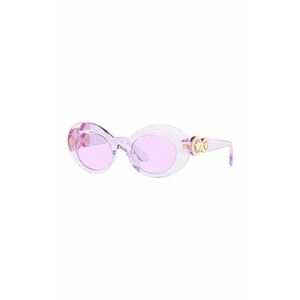 Versace ochelari de soare copii culoarea violet, 0VK4428U imagine