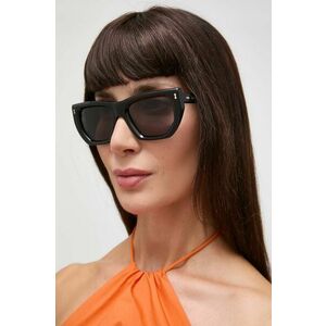 Gucci ochelari de soare femei, culoarea negru, GG1520S imagine