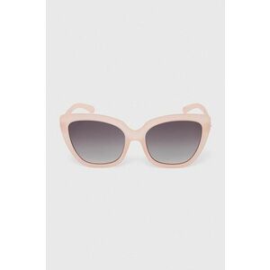 Volcom ochelari de soare femei, culoarea roz imagine