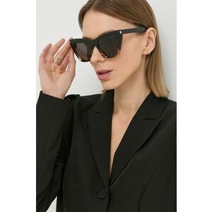 Saint Laurent ochelari de soare femei, culoarea maro imagine