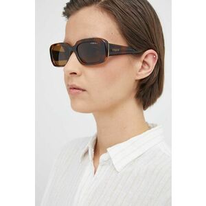 VOGUE ochelari de soare femei, culoarea maro, 0VO5565S imagine