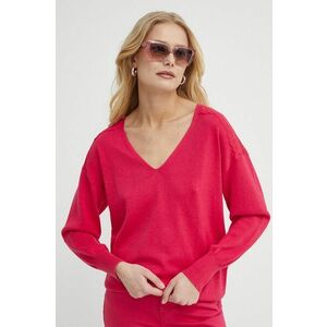 Morgan pulover MOLLI femei, culoarea rosu, light, MOLLI imagine