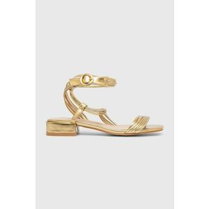 Answear Lab sandale femei, culoarea auriu imagine