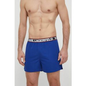 Karl Lagerfeld pantaloni scurti de baie culoarea albastru marin imagine