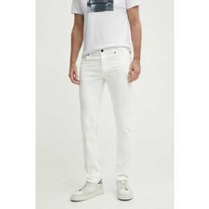 Sisley jeansi barbati, culoarea alb imagine