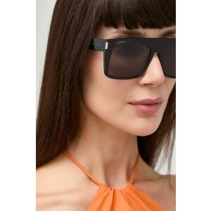 Saint Laurent ochelari de soare femei, culoarea negru, SL 651 VITTI imagine
