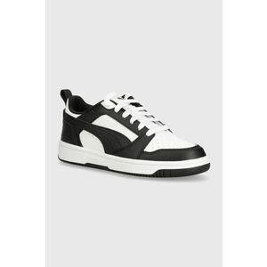 Puma sneakers pentru copii Rebound V6 Lo Jr culoarea alb imagine