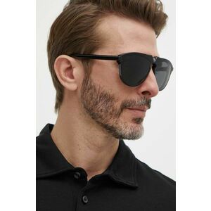 Burberry ochelari de soare barbati, culoarea negru, 0BE4417U imagine