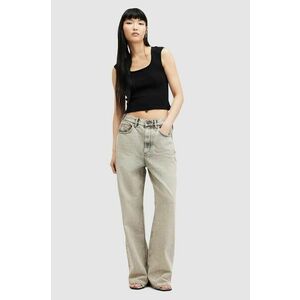 AllSaints jeansi BLAKE JEAN femei high waist, W044EA imagine