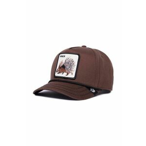Goorin Bros șapcă de baseball din bumbac Porcupine culoarea maro, cu imprimeu, 101-1134 imagine