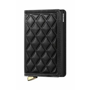 Secrid portofel de piele culoarea negru, SEd-Black imagine