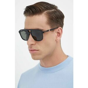 Gucci ochelari de soare barbati, culoarea negru, GG1494S imagine