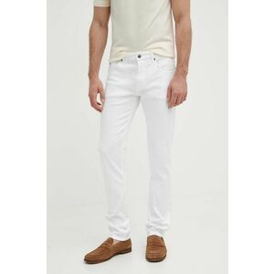 BOSS jeans Delaware bărbați, culoarea alb, 50514321 imagine