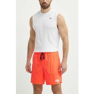 The North Face pantaloni scurti sport Sunriser barbati, culoarea portocaliu, NF0A88S9QI41 imagine