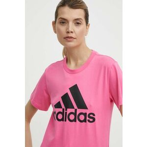adidas tricou din bumbac femei, culoarea roz, IR5413 imagine