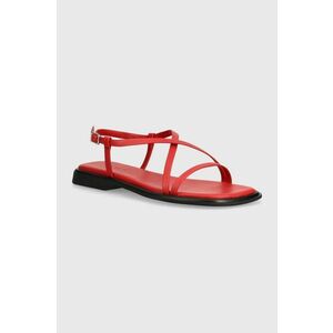 Vagabond Shoemakers sandale de piele IZZY femei, culoarea rosu imagine