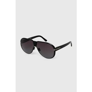 Tom Ford ochelari de soare barbati, culoarea negru, FT1072_6401B imagine