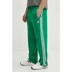 adidas Originals pantaloni de trening culoarea verde, cu imprimeu, IU0768 imagine