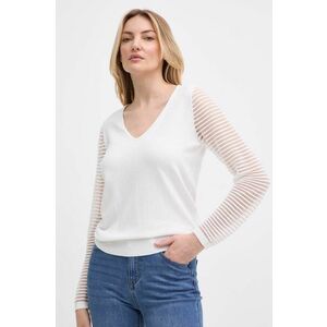 Morgan pulover MVOLA femei, culoarea alb, light, MVOLA imagine