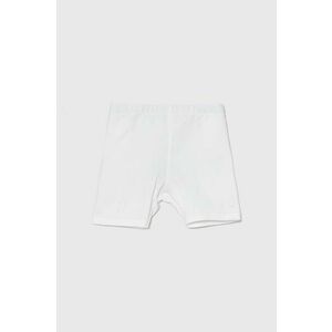 United Colors of Benetton pantaloni scurti copii culoarea alb, neted imagine
