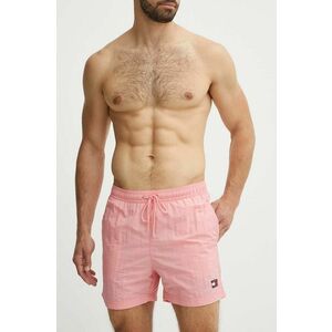 Tommy Jeans pantaloni scurți de baie culoarea roz UM0UM03147 imagine