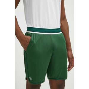 Lacoste pantaloni scurti barbati, culoarea verde imagine