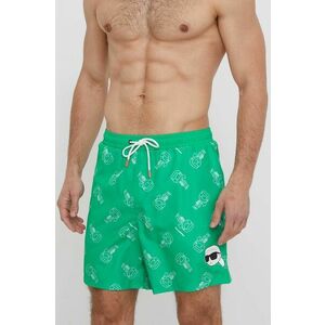 Karl Lagerfeld pantaloni scurti de baie culoarea verde imagine