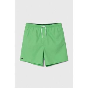Lacoste pantaloni scurti de baie culoarea verde imagine
