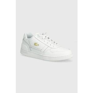 Lacoste sneakers din piele T-Clip Leather culoarea alb, 47SFA0060 imagine