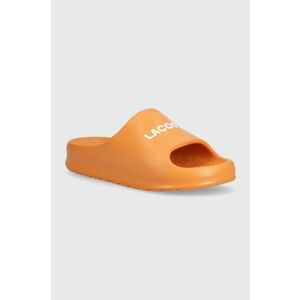 Lacoste papuci Serve Slide 2.0 barbati, culoarea portocaliu, 47CMA0015 imagine