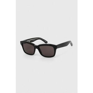 Balenciaga ochelari de soare culoarea negru, BB0346S imagine