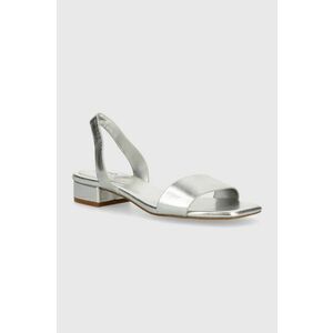 Aldo sandale de piele Dorenna femei, culoarea argintiu, 13740415.Dorenna imagine