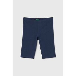 United Colors of Benetton Pantaloni copii culoarea albastru marin, material neted imagine
