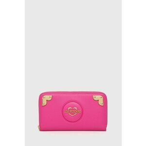 Love Moschino portofel femei, culoarea roz, JC5615PP1ILR0615 imagine