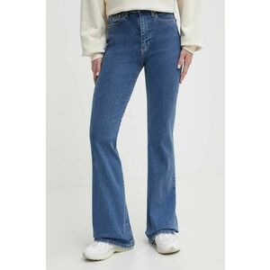 Tommy Jeans blugi din bumbac high waist imagine