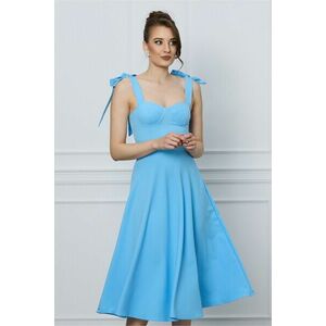 Rochie eleganta, de culoare bleu imagine