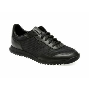 Pantofi sport BOSS negri, 72701, din piele ecologica imagine