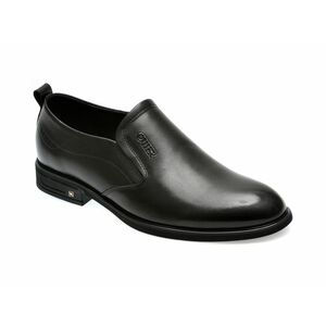 Pantofi eleganti OTTER negri, 37025, din piele naturala imagine
