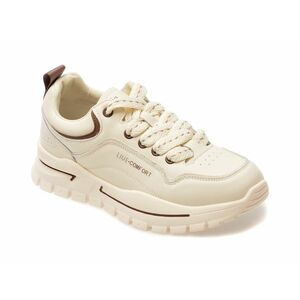 Pantofi casual FLAVIA PASSINI albi, 12, din piele naturala imagine