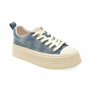 Pantofi casual FLAVIA PASSINI albastri, 753925, din material textil imagine