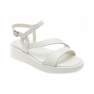 Sandale casual FLAVIA PASSINI albe, 6, din piele naturala imagine