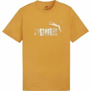Puma ESS + CAMO GRAPHIC TEE Tricou pentru bărbați, portocaliu, mărime imagine