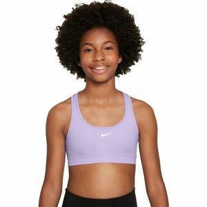 Nike DRI-FIT SWOOSH Sutien sport pentru fete, mov, mărime imagine