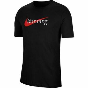 Nike DRI-FIT Tricou alergare bărbați, negru, mărime imagine