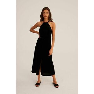 Undress Code Rochie culoarea negru, midi, model drept imagine