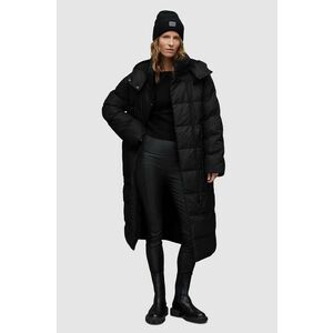 AllSaints palton ALLANA PUFFER femei, culoarea negru, de iarna, oversize imagine