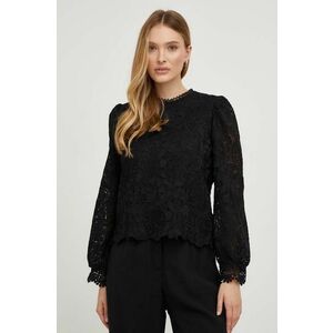Answear Lab bluza X limited collection NO SHAME femei, culoarea negru, neted imagine