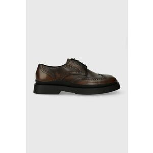 Vagabond Shoemakers pantofi de piele MIKE barbati, culoarea maro, 5663.018.33 imagine